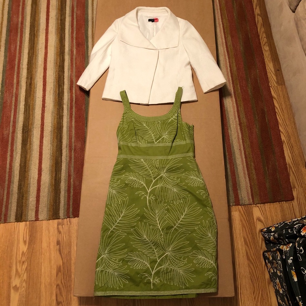 Ann Taylor Dress & Coat set - GORGEOUS - size 4